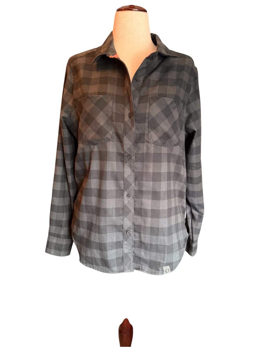 Pearl Izumi Gray Rove Women’s Long Sleeve Cycling Shirt, Sz XL, NWT